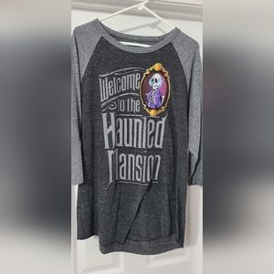 Disney Parks Haunted Mansion Baseball Shirt